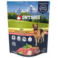 Ontario šunų konservai su jautiena ir daržovėmis sultinyje 300 g