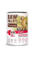 RAW PALEO pašaras šuniukams su jautiena ir triušiena, 400 g