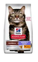 Hill's Science Plan Hairball + Perfect Coat suaugusioms katėms su vištiena 1,5 kg