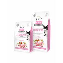 Brit Care Cat GF Sterilized Sensitive su triušiena 0,4 kg