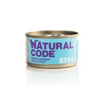 Forza10 Natural Code Steril 01 - Tunas ir cukinijos 12x85 g
