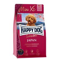Happy Dog Sensible Mini XS Japan 300 g – sausas pašaras miniatiūrinių veislių šunims su upėtakiu, vištiena ir jūros dumbliais