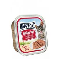 Happy Cat Minkas Duo Geflügel & Rind Paté 100 g