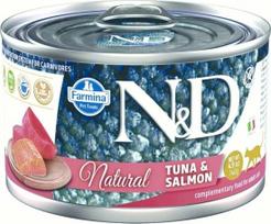 N&D CAT NATURAL TUNA SALMON 140 g