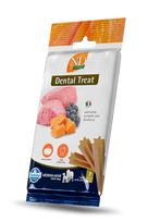 N&D DOG TREAT DENTAL PUMPKIN LAMB BLUEBERRY Medium/Large 100 g