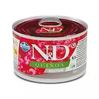 N&D DOG QUINOA PORK NEUTERED MINI 140 g