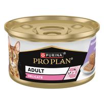 PRO PLAN DELICATE konservai katėms, skardinė (kalakutiena) 85g