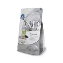 N&D DOG WHITE COAT SPIRULINA SEA BASS FENNEL MEDIUM MAXI 2 KG