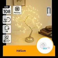 LED dekoracija - medis