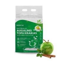 BeloCat Tofu kačių kraikas su obuolių ir cinamono aromatu 6 l / 2,5 kg