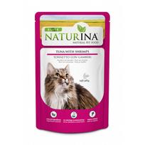 NATURINA ELITE konservai katėms, tunas su krevetėmis želė 70 g