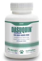 DASUQUIN kramtomosios tabletės šunims iki 25 kg N80