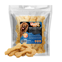 UniQ Pets – Chicken Bones with Rice - Vištienos kaulai su ryžiais, 500 g