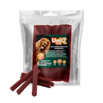 UniQ Pets – Ėrienos dantų lazdelė su gliukozaminu, 20 cm, 500 g