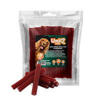 UniQ Pets – Lamb Dental Sticks with Glucosamine - Ėrienos dantų lazdelė su gliukozaminu, 10 cm, 500 g