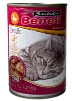 Super Benek konservai katėms gabalėliai su antiena padaže 415 g