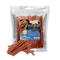 UniQ Pets – Soft Duck Rice Sticks - Piršteliai su antiena ir ryžiais, 500 g
