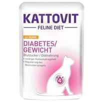 KATTOVIT Diabetes Huhn - konservai katėms su vištiena 85 g