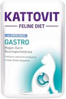 KATTOVIT Gastro Duck&Rise – konservai katėms su antiena ir ryžiais 85 g