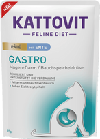 KATTOVIT Gastro Pate Ente – paštetas katėms su antiena 85 g