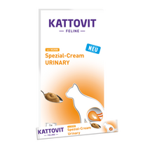 KATTOVIT Urinary Cream Huhn – papildomasis pašaras – kremas su vištiena suaugusioms katėms, 6x15g