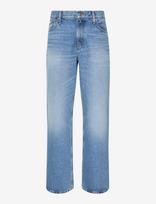 Calvin Klein Jeans - Low Rise Baggy Carmine - Tiesaus kirpimo džinsai - Mėlyna