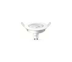 LED įleidžiamas lubinis šviestuvas Philips 1xGU10/4,7W/230V 2700K