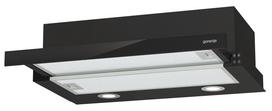 Prekė su pažeista pakuote. Įmontuojamas gartraukis Gorenje G400 TH62E4BG, juoda sp.