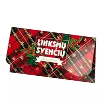 Išskirtinis sezoninis atvirukas matinis su voku, 1 vnt.
