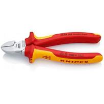 KNIPEX 7006160 – VDE izoliuotos šoninio kirpimo replės, 160 mm