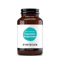 Maisto papildas Magnio bisglicinatas "High Potency Magnesium Bisglycinate", Viridian, 60 kaps.