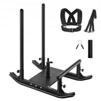 Sunkumų kilnojimo rogės sportui, 1040 mm x 660 mm x 1030 mm, juodos