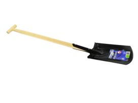 Sodo kastuvas su medine D rankena 120 cm GEKO G66504