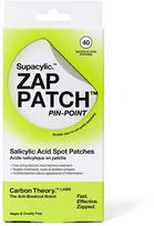 Carbon Theory Anglies teorija Supaciliniai spuogų pleistrai. Zap Patch Pin-Point (Salicilo rūgšties dėmių pleistrai) 40 vnt