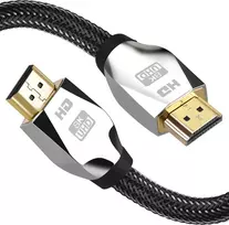 Kabelis Reagle HDMI - HDMI 2m sidabrinė (RHP200)