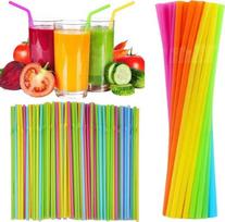 GoDan Straws plastikiniai vamzdeliai Sulankstomi daugkartinio naudojimo 500 vnt