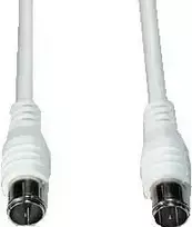 Koaksialinis kabelis e+p FAS 50 5m F F baltas (FAS50)