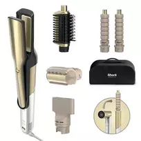 Shark HD6051SEU hair styling tool Multistyler Airflow Gold 1500 W 2.44 m