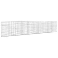 vidaXL Gabionas su 5 mm viela ir 10x10 cm tinkleliu 1000x50x200 cm