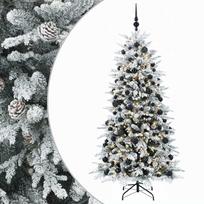 vidaXL Dirbtinė kalėdinė eglutė su rutuliuku 240 cm 300 LED