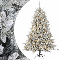 vidaXL Dirbtinė kalėdinė eglutė su rutuliuku 240 cm 300 LED