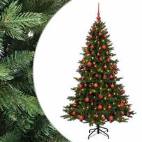 vidaXL Dirbtinė kalėdinė eglutė su rutuliuku 240 cm 300 LED