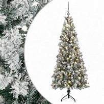 vidaXL Dirbtinė kalėdinė eglutė su rutuliuku 240 cm 300 LED