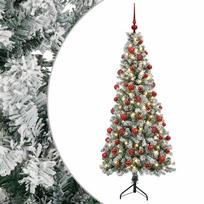 vidaXL Dirbtinė kalėdinė eglutė su rutuliuku 240 cm 300 LED