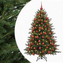 vidaXL Dirbtinė kalėdinė eglutė su rutuliuku 240 cm 300 LED
