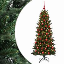 vidaXL Dirbtinė kalėdinė eglutė su rutuliuku 240 cm 300 LED