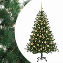 vidaXL Dirbtinė kalėdinė eglutė su rutuliuku 240 cm 300 LED