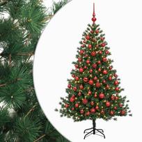 vidaXL Dirbtinė kalėdinė eglutė su rutuliuku 240 cm 300 LED