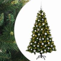 vidaXL Dirbtinė kalėdinė eglutė su rutuliuku 240 cm 300 LED