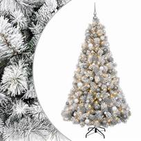 vidaXL Dirbtinė kalėdinė eglutė su rutuliuku 180 cm 300 LED